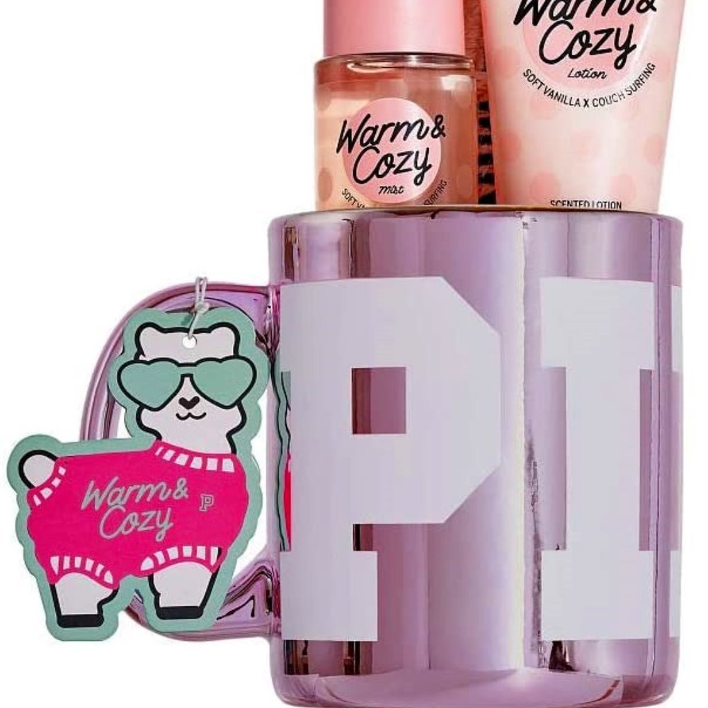 VS PINK 2019 Warm & Cozy Mug Gift Set - Picture 1 of 2